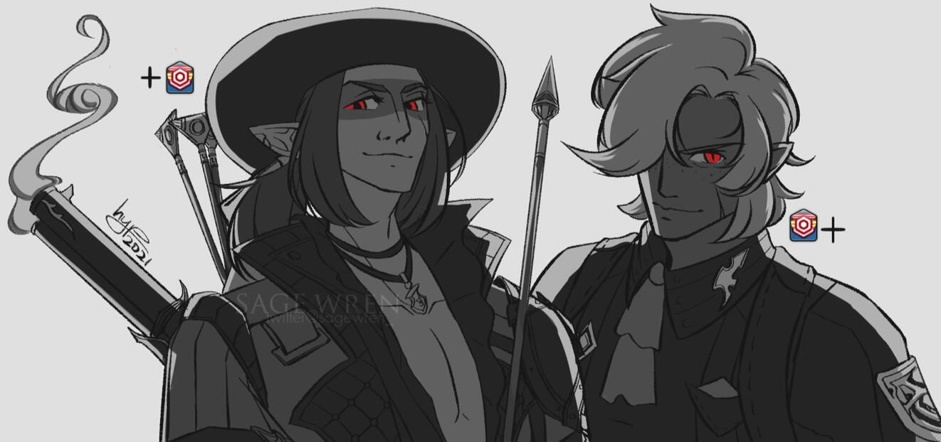 Personal character work for Final Fantasy XIV (2021)